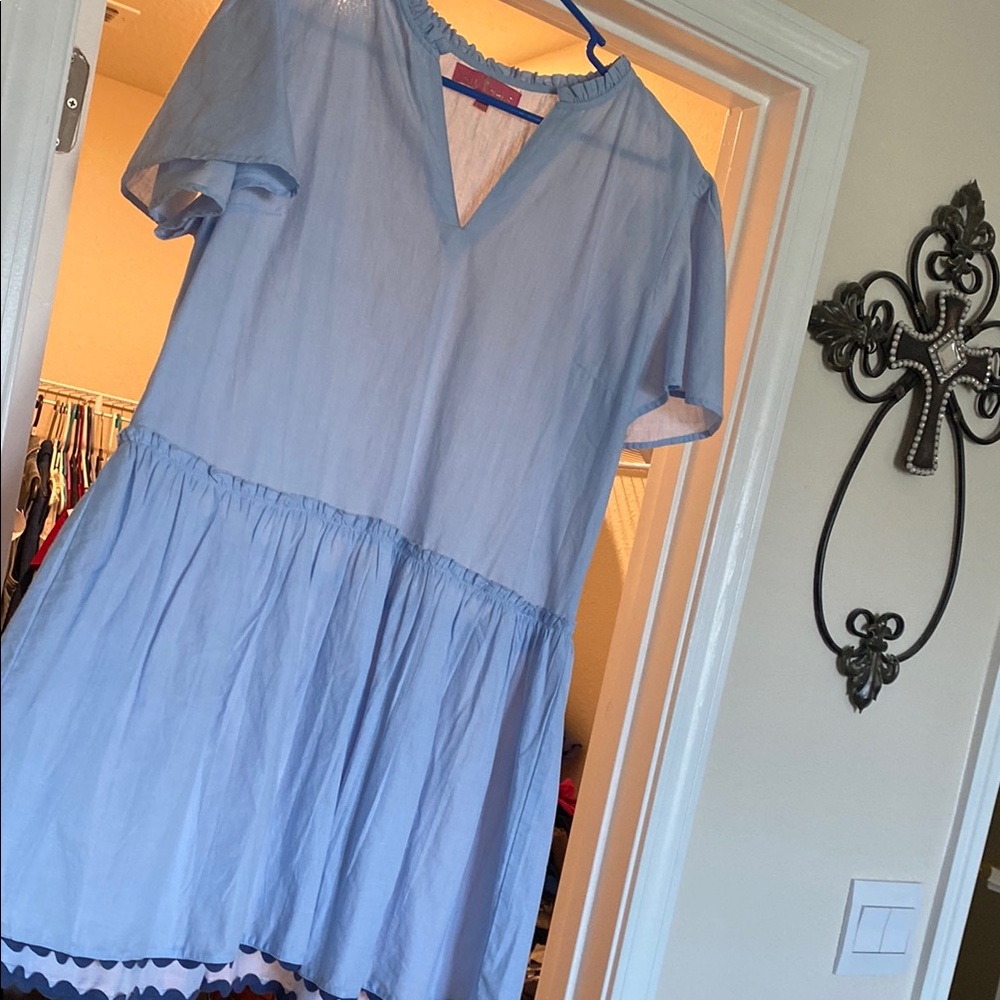 Simply Southern Light Blue Dress
